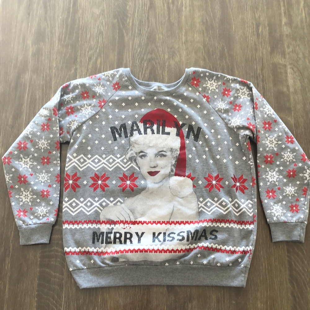 Marylin Monroe Christmas Sweater